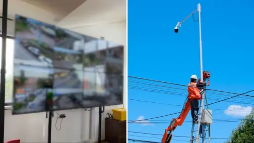 Nacimiento suma nuevas cámaras de seguridad a su sistema de televigilancia comunal