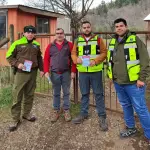 La campaña para prevenir delitos de abigeato se realizó en distintos sectores rurales de Antuco., Cedida