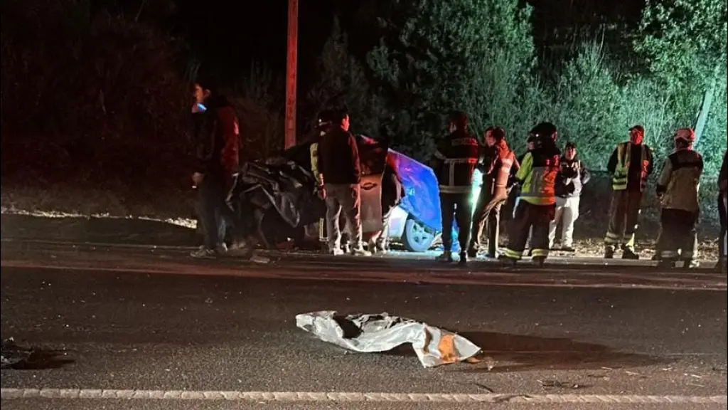 Un fallecido y cuatro heridos dejó accidente de tránsito en Nacimiento, Cedida