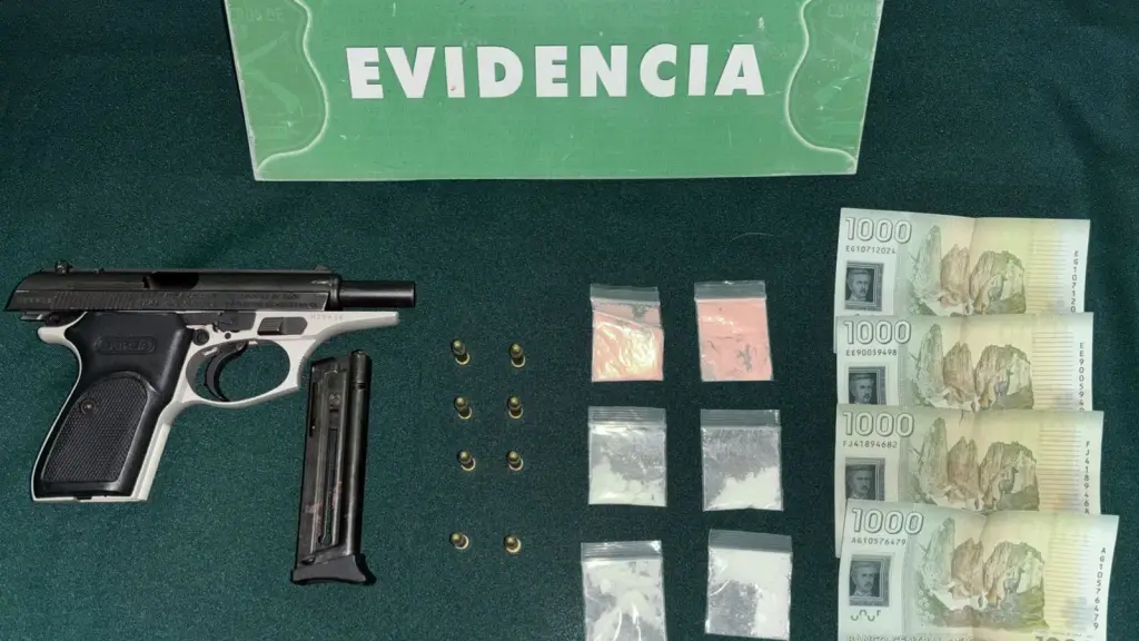Especies incautadas por Carabineros, Cedida