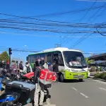 accidente dejó una persona lesionada, Diario La Tribuna