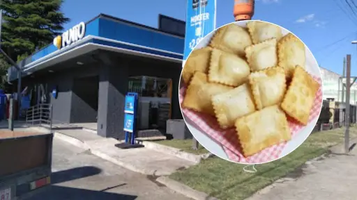 Hombre es detenido tras robar empanadas desde servicentro en Santa Bárbara