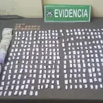 Más de 400 dosis fueron incautadas por Carabineros en la población Domingo Contreras Gómez., Cedida