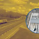 Autoridades regionales y representantes de la concesionaria participaron en la visita inspectiva realizada en el kilómetro 27,6 de la Ruta Nahuelbuta, sector Santa Amelia, comuna de Negrete.