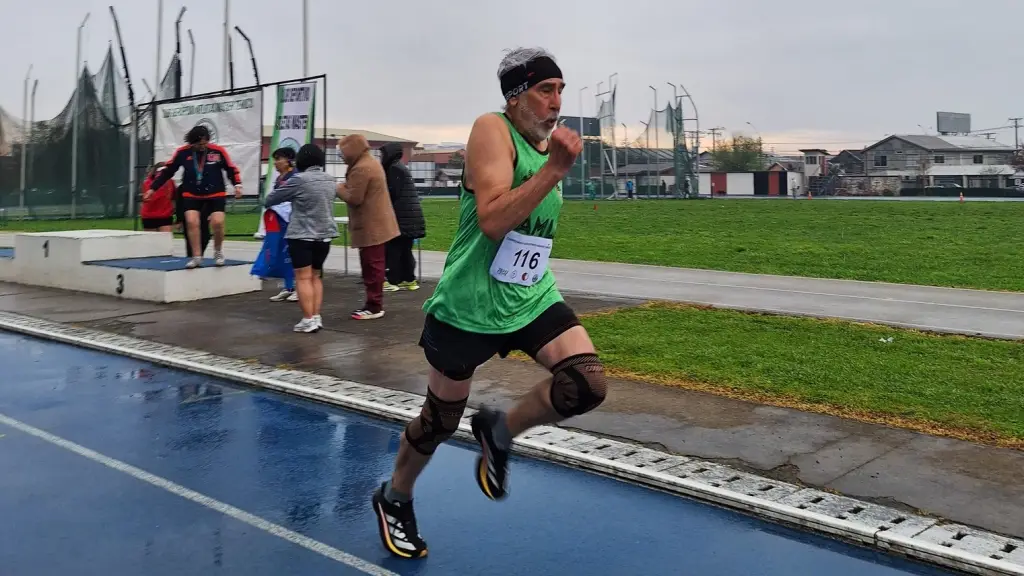 : Jorge Alberto Roa en plena competencia, La Tribuna