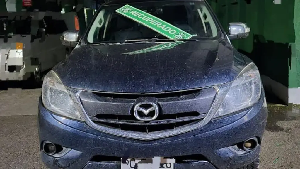 Vehículo recuperado por Patrulla Foco y SIP de Carabineros, cedida