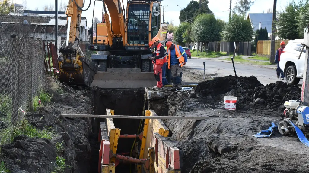 Avanzan obras de alcantarillado y agua potable en sector Goycolea Norte de Yumbel, Municipalidad de Yumbel
