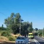 El accidente que cobró la vida de Alejandro Nova se registró a la altura del kilómetro 15 de la ruta que conecta Los Ángeles con Santa Clara., Cedida