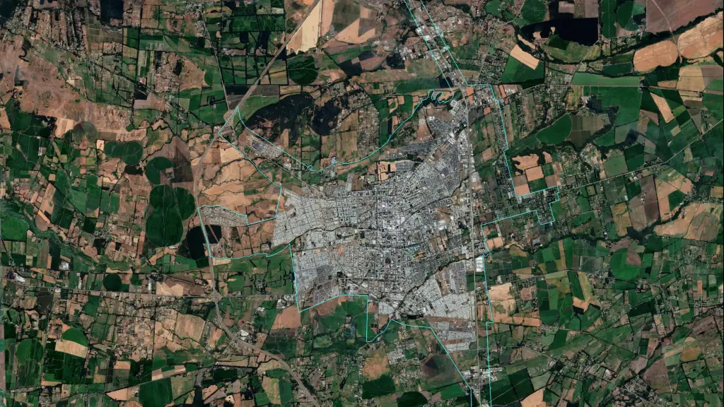 Esquema del Plan Regulador de la comuna de Los Ángeles.  / cedida