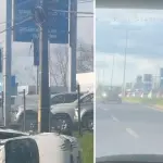 Colisión entre camión y automóvil provoca taco kilométrico en Los Ángeles, Diario La Tribuna