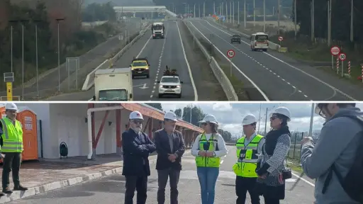 Autoridades encabezan visita inspectiva por entrada en servicio del Tramo B de la Ruta Nahuelbuta