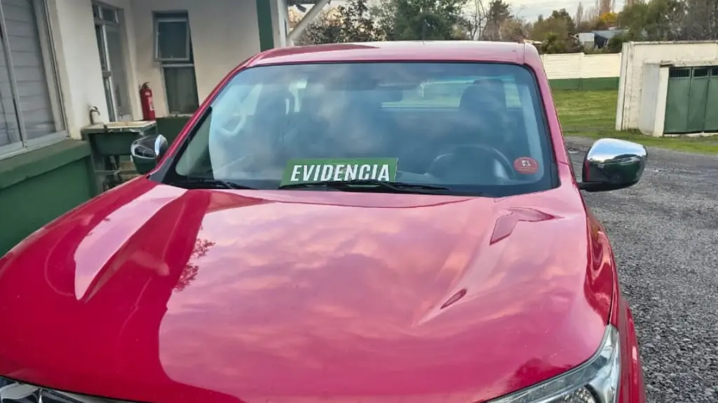 Detienen a sujeto en Santa Bárbara por robar una camioneta en Quilaco, Municipalidad de Quilaco