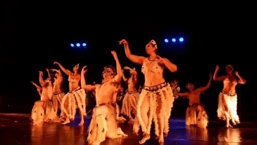 Quilaco recibe al Ballet Haha Varua Rapanui en un homenaje a las tradiciones ancestrales de Isla de Pascua