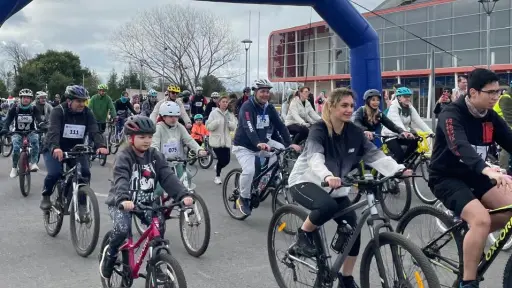 Los Ángeles celebró con éxito la tercera versión de la Rodada por la Salud Familiar