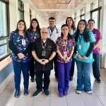 Equipo del policlínico de fibrosis quística del CAVRR , Hospital de Los Ángeles