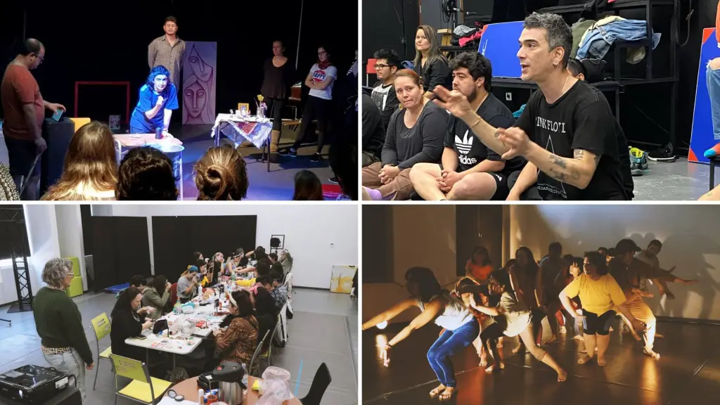  la ETAE ha buscado fortalecer el quehacer escénico local, beneficiando a compañías, actores, actrices y agentes vinculados al teatro y a las artes vivas 