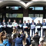 La ceremonia estuvo marcada por el izamiento de la bandera provincial, símbolo que reúne a las 14 comunas que integran el territorio., Diario La Tribuna