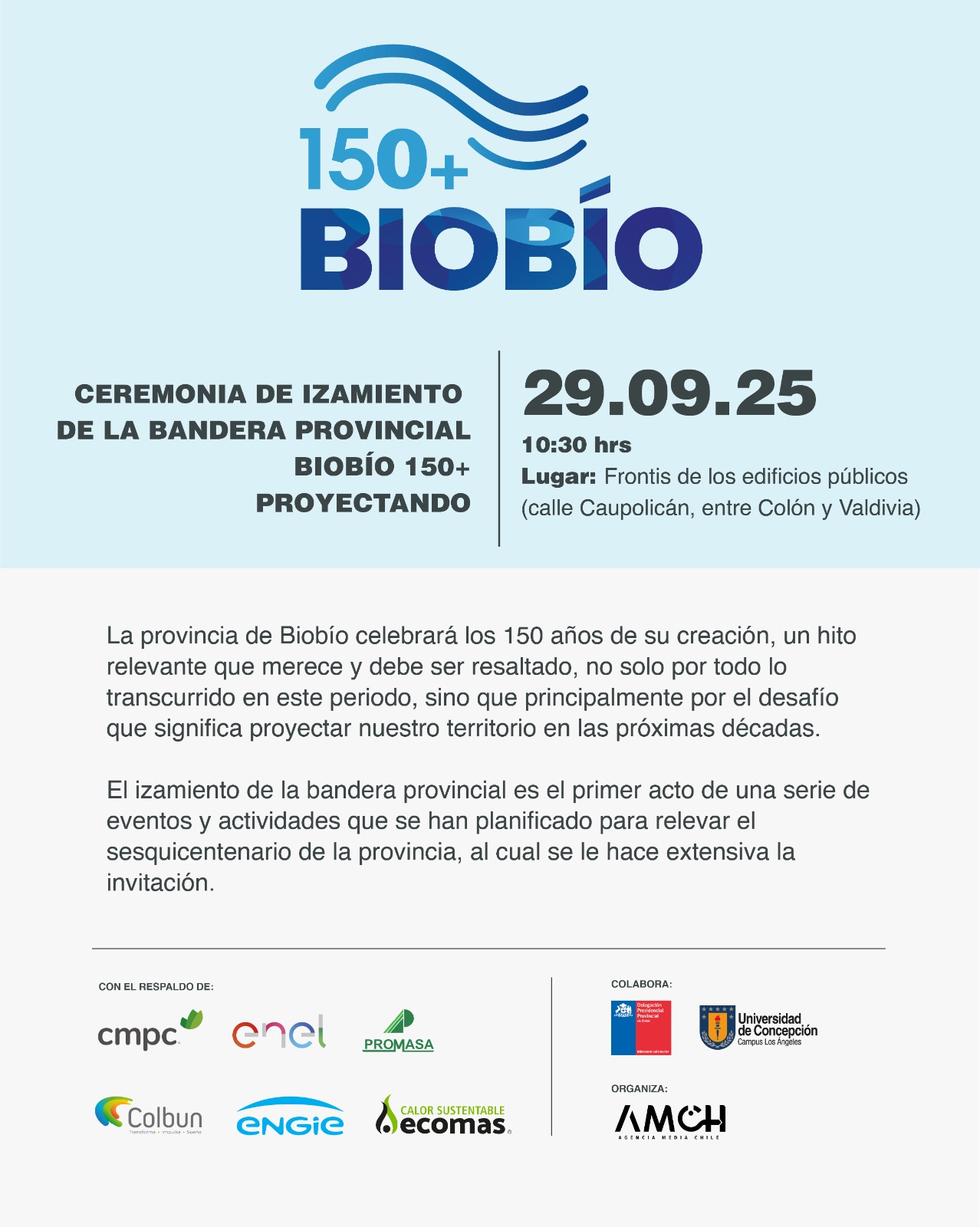 150 años Biobío / Diario La Tribuna