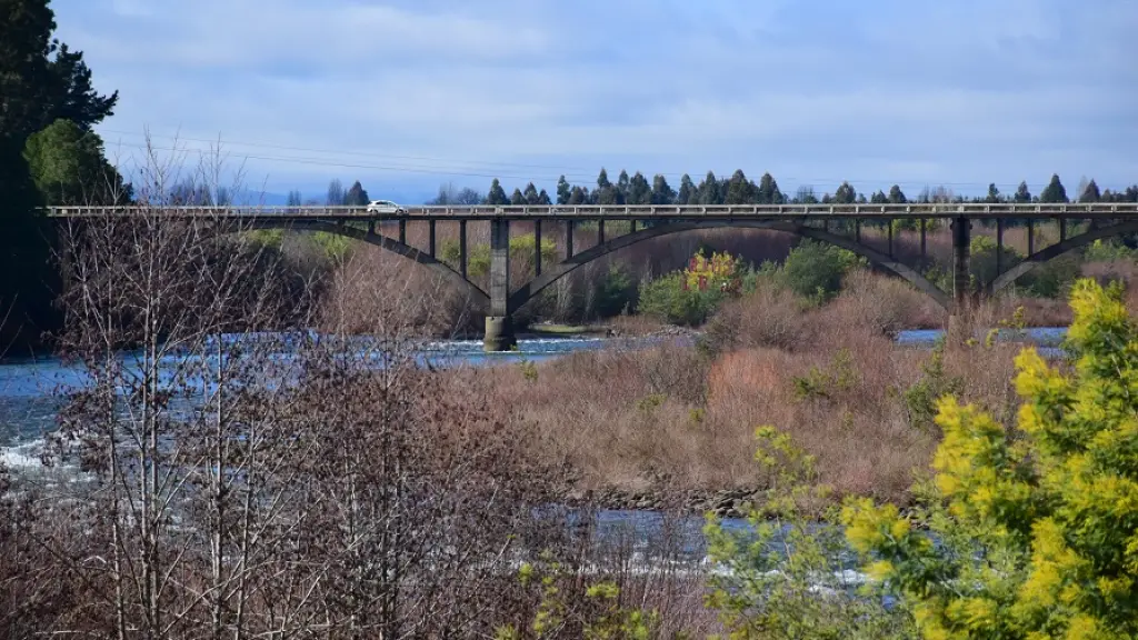 Vista puente Santa Bárbara - Quilaco, Archivo La Tribuna