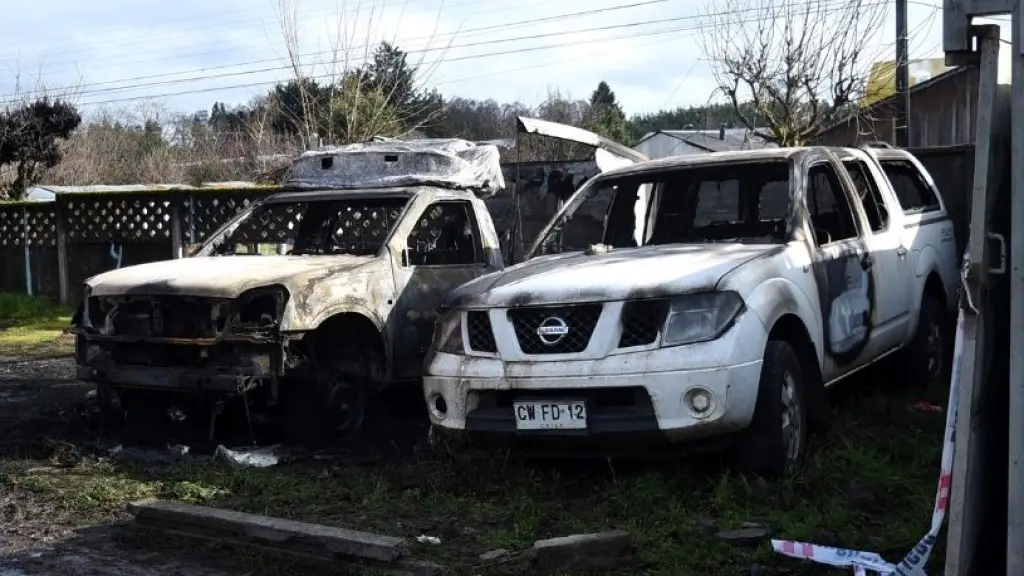 Ataque armado en Ercilla termina con dos vehículos y una bodega incendiados, La Tribuna