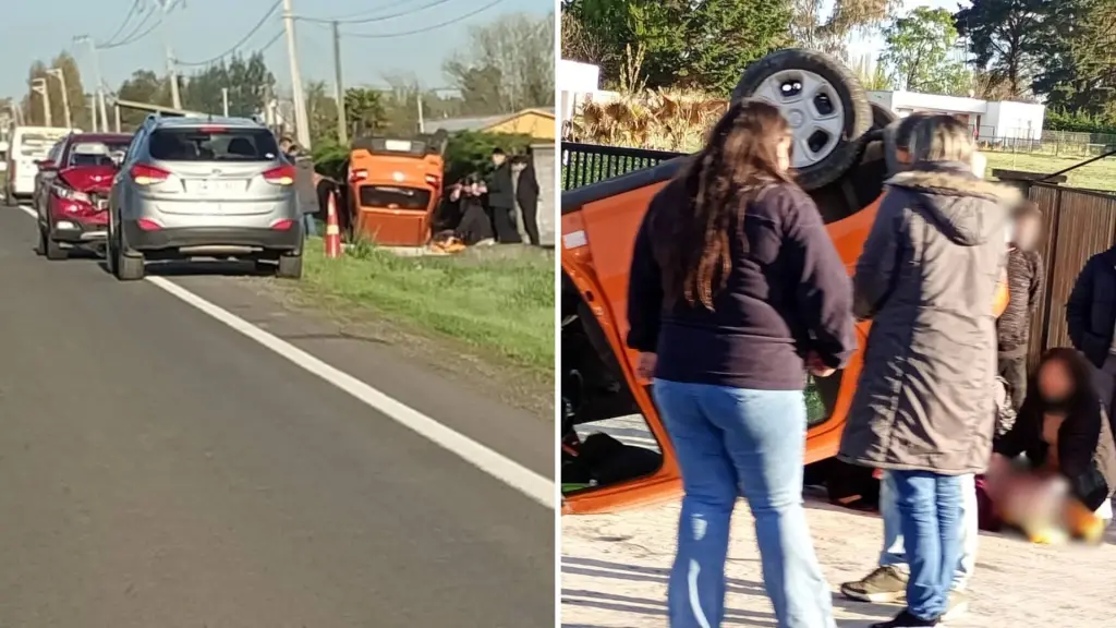 La afectada fue trasladada a un centro asistencial.