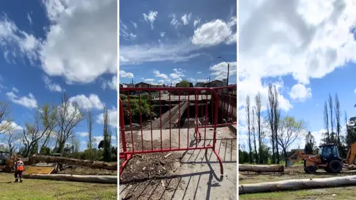 Recolectan basas en Costanera Paillihue para reparación del Puente Chillán en Los Ángeles