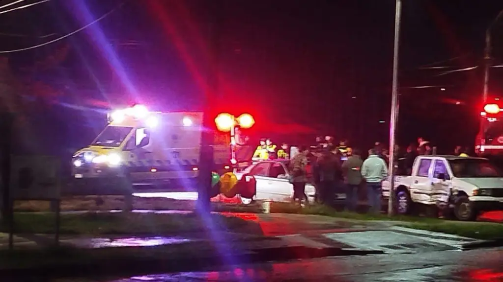 Conductor ebrio provocó colisión que dejó tres personas lesionadas en Nacimiento, Diario La Tribuna