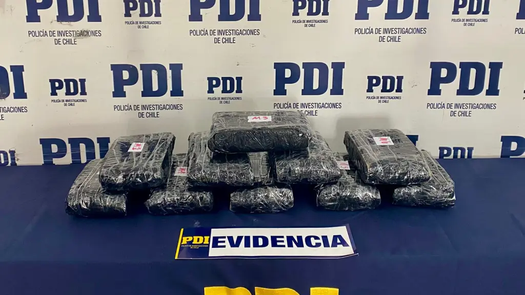 Ketamina incautada en Arica, PDI 
