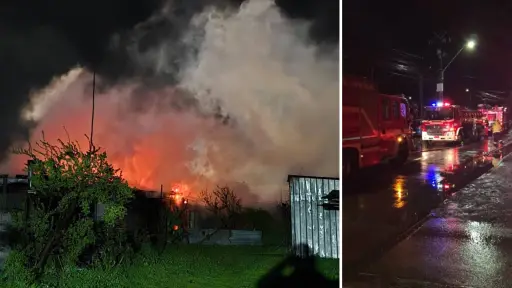 Tragedia en Los Ángeles: adulto mayor muere en incendio estructural en calle Colo Colo