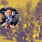 La ceremonia estuvo marcada por el izamiento de la bandera provincial, símbolo que reúne a las 14 comunas que integran el territorio., Diario La Tribuna