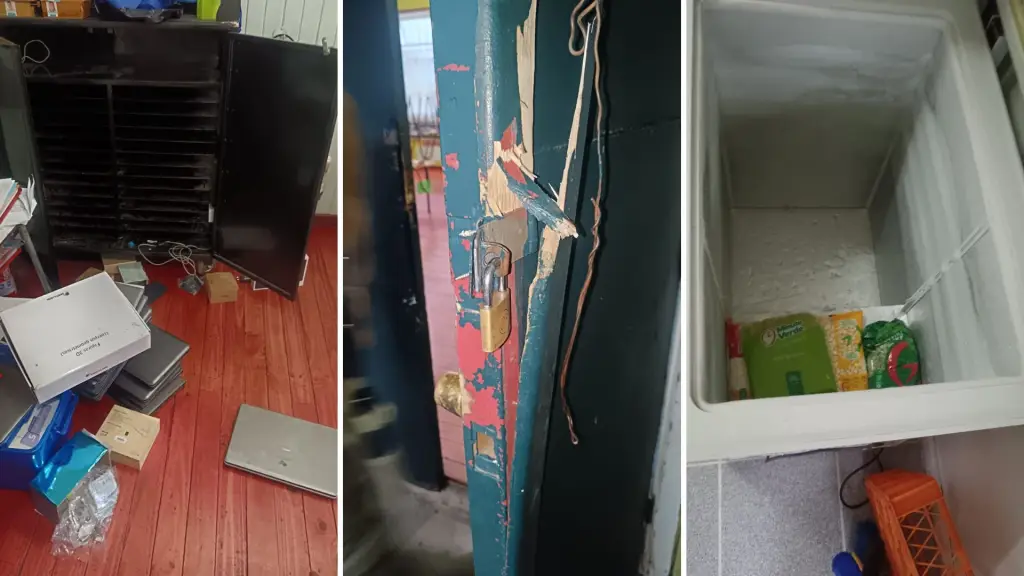Robo afecta gravemente a escuela de Antuco y deja a alumnos sin almuerzo, Diario La Tribuna