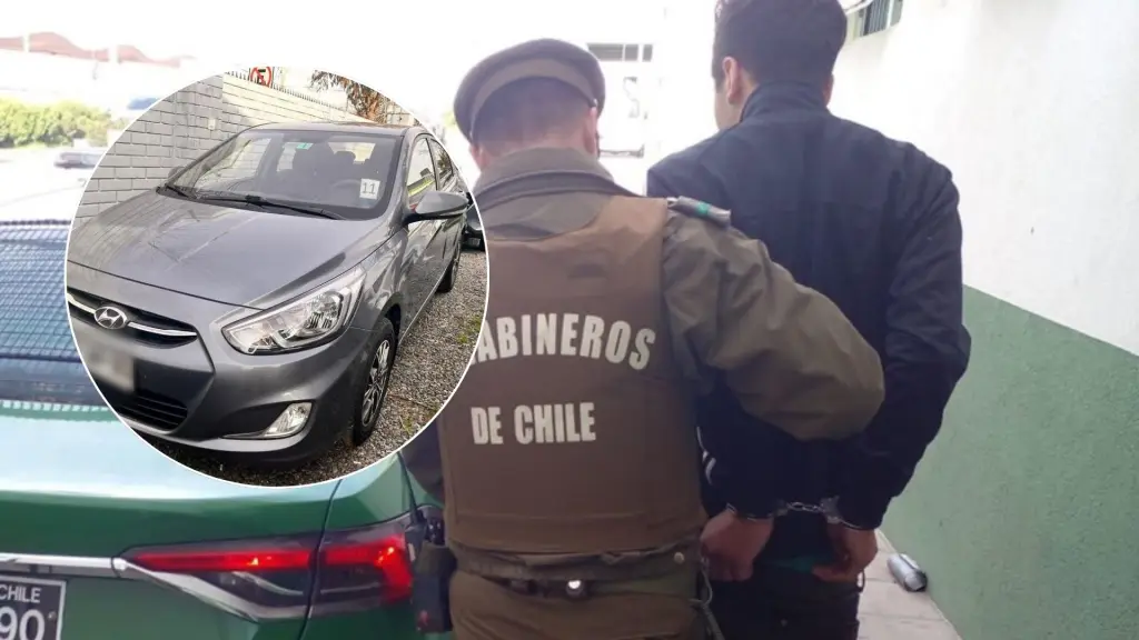 Detienen a hombre en Los Ángeles manejando auto robado con patente y papeles falsos, La Tribuna