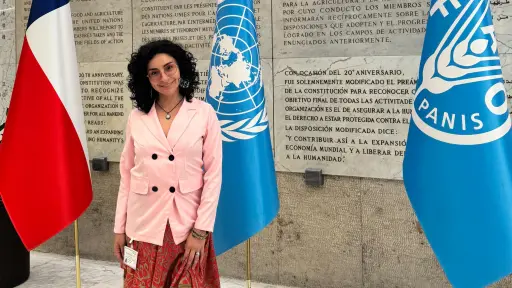 Javiera Ellahueñe: la joven angelina que representa a Chile en el Foro Mundial de la Alimentación en Roma