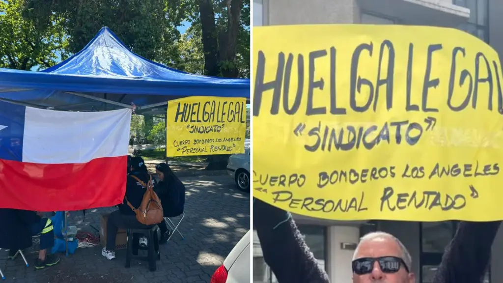Trabajadores remunerados de Bomberos de Los Ángeles inician la primera huelga en la historia de la institución, Diario La Tribuna
