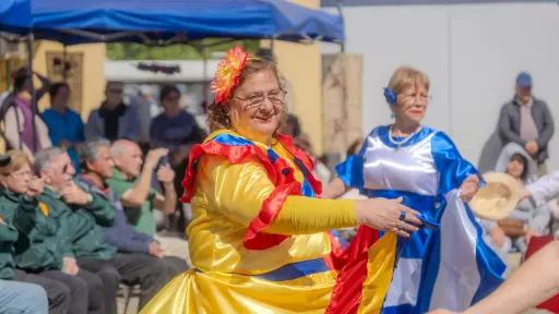 Cesfam Rural Santa Fe reunió a comunidad en feria del Mes de las Personas Mayores