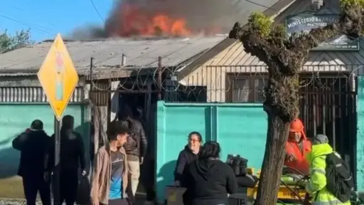 Incendio en vivienda de Paillihue deja tres lesionados en Los Ángeles