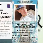 Antonio, conocido cariñosamente entre familiares y amigos como “Toño”, era estudiante de la Escuela Andrés Alcázar D-1229 de la comuna