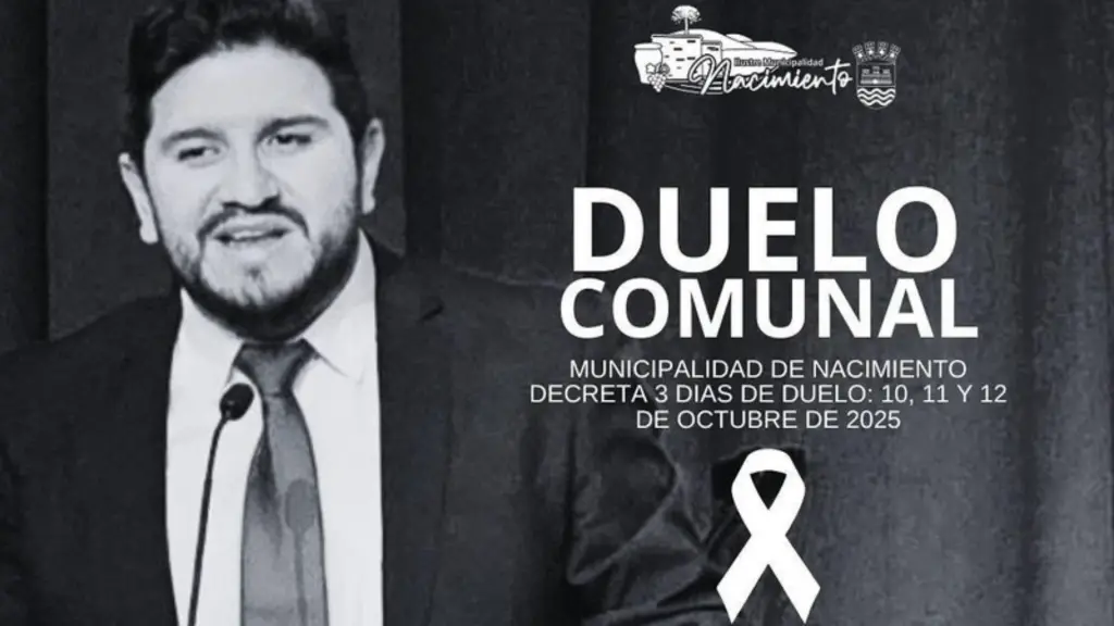 Villagrán Casanova dedicó más de una década a la educación nacimentana., Municipalidad de Nacimiento