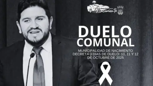Profundo pesar en Nacimiento por el fallecimiento de destacado profesor: decretan tres días de duelo