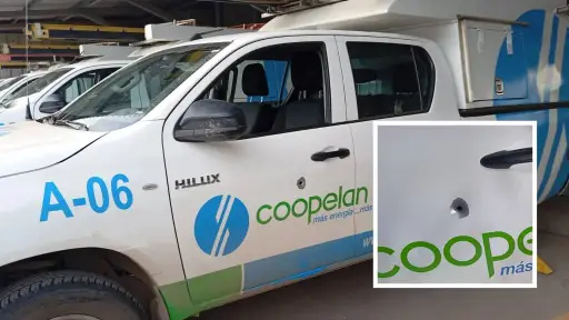 Investigan ataque armado contra brigadas eléctricas que reparaban robo de artefactos en Los Ángeles