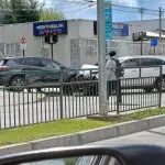 Colisión vehícular en el centro de Los Ángeles deja dos vehículos afectados, La Tribuna