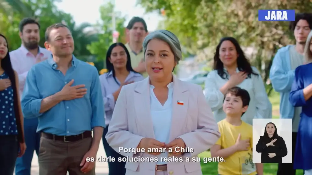 Jara Franja / Captura de pantalla de franja Jeanette Jara | CNTV