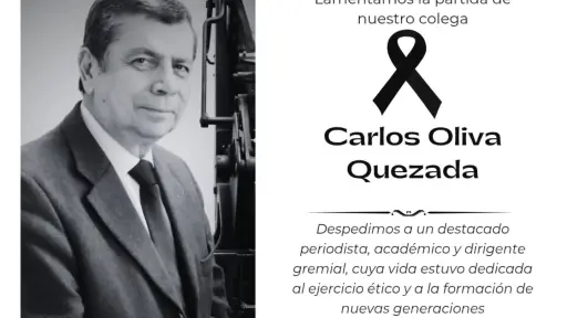 Fallece el destacado periodista regional Carlos Oliva, exdocente de la Universidad de Concepción