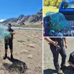 los equipos detectaron a diez personas efectuando labores de pesca recreativa en un periodo de veda biológica,