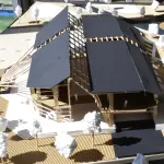 : Los cuatro proyectos académicos presentados integran la madera y los elementos naturales del terreno —como lagunas, canales de regadío y biodiversidad— como ejes estructurantes de sus diseños para el futuro centro., Diario La Tribuna