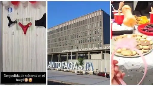 Denuncian despedida de soltera en dependencias del Hospital Regional de Antofagasta durante horario laboral