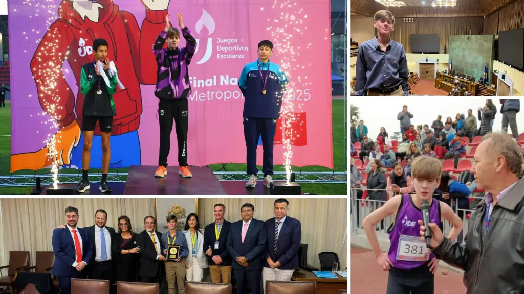 Francisco fue invitado al Congreso el 16 de septiembre para entregar su visión como atleta de proyección en Chile. 