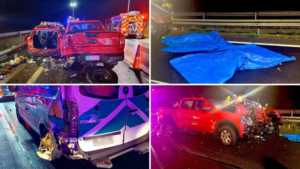 El accidente se registró a las 03:15 horas en la Troncal Sur, a la altura de Peñablanca. Las víctimas fueron atropelladas mientras prestaban ayuda tras un primer impacto entre dos vehículos.