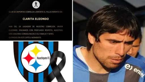 Luto en el fútbol chileno: falleció Clarita, hija del exdelantero argentino Javier Elizondo