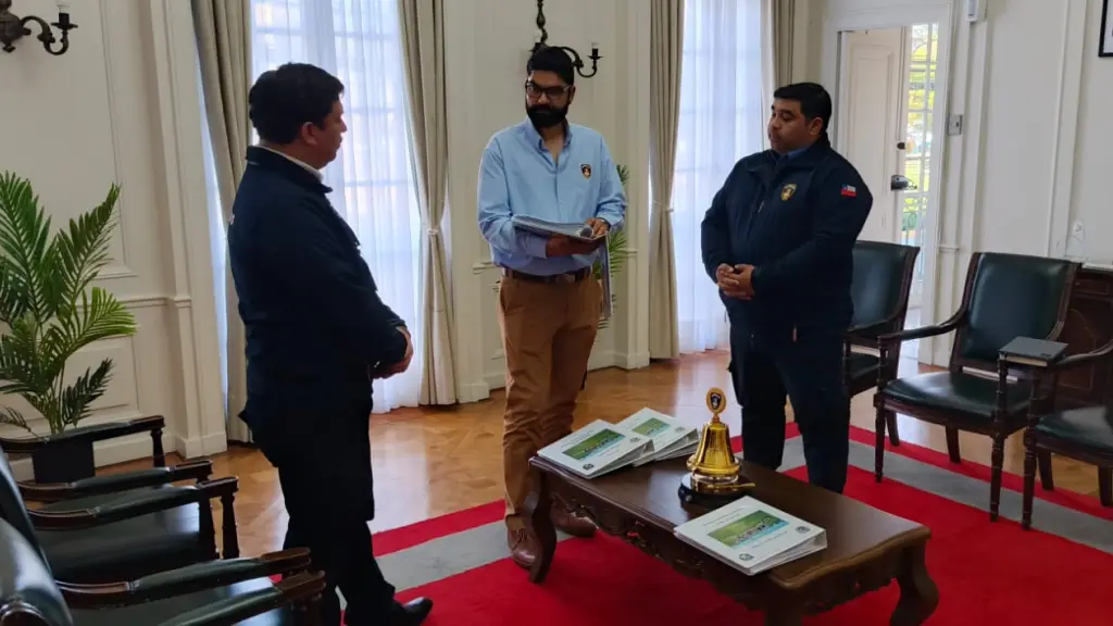 Bomberos de Negrete da un paso histórico en su acreditación forestal, Diario La Tribuna